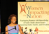 Gives motivational speech at the Women Impacting the Nation event
