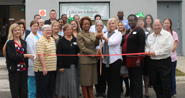 Jennifer helps open new center for Life Care Solutions
