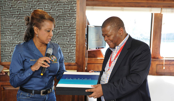 Jennifer discusses export and port operations with Transnet in South Africa