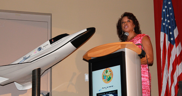 Jennifer worked with XCOR to increase jobs at the Space Coast